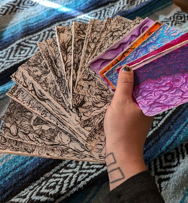 sketchbook pages